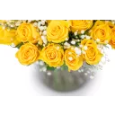 Kytice žlutých růží